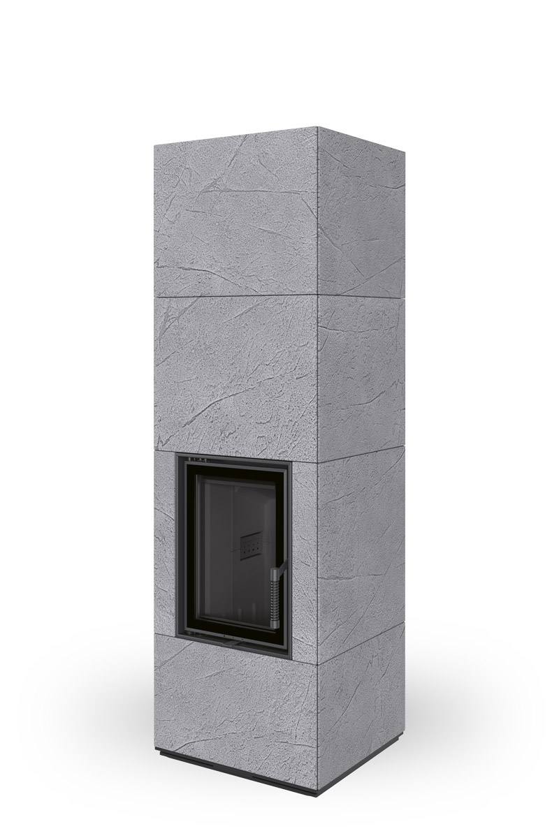 Romotop Nordac akumulačné krbové kachle Thermaline čierny igniton